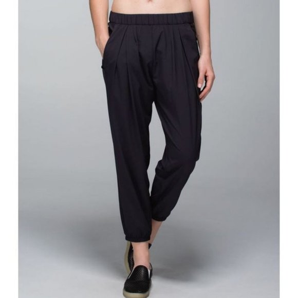Lululemon Rollin' With My Omies Pant Swift Ultra Light Black Size 2 Rare - Picture 1 of 10